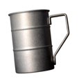 thumbnail image 4 of guohui Camping Cup Beer Mug Reusable Versatile Durability Practical Portable Coffee Mug gray, 4 of 8