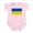 Petal Pink, variant on CafePress - Flag Of Ukraine Body Suit - Baby Light Bodysuit, Size Newborn - 24 Months