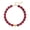 Burgundy, variant on Colorful Chunky Necklaces for Women Multicolored Large Square Acrylic Beads Necklace Trendy Bold Statement Beaded Necklace Summer Vacation Choker Jewelry