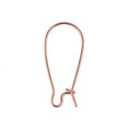 thumbnail image 4 of 50pcs Toma De Joyería De Bricoje Cables Del Pendiente Del Francés Se Elevó De 25 rosa Sunnimix Francés ganchos del pendiente, 4 of 4