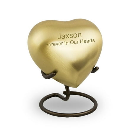 Jade Bronze Urn - Bronze Keepsake Urns - Extra Small 3 Pounds - Bronze