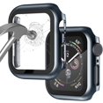 thumbnail image 1 of Vidrio + cubierta para Apple Watch Case 45mm 41mm 44mm 40mm 42mm 38mm Protector de pantalla Accesorios para iWatch Series7 6 5 4 3 se Tan Jianjun  unisex, 1 of 2