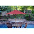thumbnail image 1 of 9 ft. Wooden Umbrella Fabric, Burgundy, 1 of 1