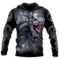 thumbnail image 3 of Sudadera con capucha y estampado 3D de dragón y tatuaje de manga larga para otoño e invierno, unisex, estilo informal, 3 of 5