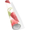 thumbnail image 6 of Strawberry Plants 4 PCs Placemats Set Linen Non-Slip Table Mat Rectangular Washable for Dining Kitchen Party 12"x18", 6 of 8