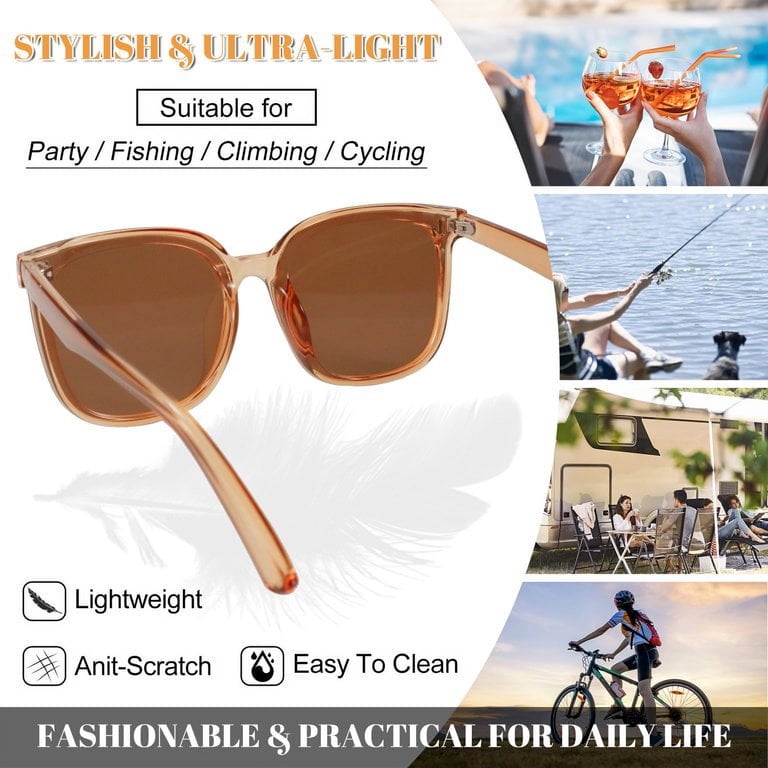 OCCI CHIARI Oversized Trendy Sunglasses for Women UV400  display picture 1