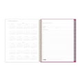 thumbnail image 4 of 2025 Blue Sky Weekly/Monthly Planning Calendar, 8-1/2" x 11", Magenta Blooms, January 2025 To December 2025, 4 of 7