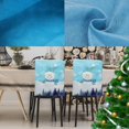thumbnail image 4 of Led Lights Christmas Chair Back Covers Set Of 2,snowman Chair Protector Cover, 4 of 5
