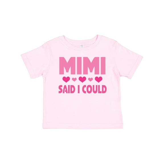 Inktastic Mimi Said Could Funny Granddaughter Girls Toddler T-Shirt