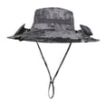 thumbnail image 4 of Sombrero de enfriamiento del ventilador Sombreros de vaquero ajustables transpirables recargables de ala ancha Sombrero para el sol tinta gris oscuro, 4 of 8