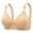 Beige, variant on TAGOLD Womens Plus Size Bra,Summer Casual Bras for Womens,Woman Color Comfortable Hollow Out Perspective Bra Underwear No Rims