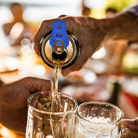 

Wuztai Kitchen Gadgets (Blue) Manual Can Opener Manual Beer And Beverage Can Openers To Facilitate Can Openers And Avoid Dirt