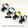 thumbnail image 3 of Timbre de bicicleta para niños, ajustable, con dibujos animados, para bicicleta de equilibrio, patinete, pequeño, color negro, 3 of 3