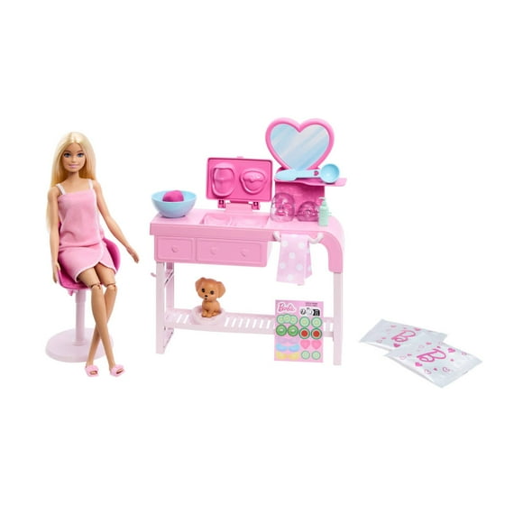 Set de Juego Mattel Barbie Día de Spa y Mascarillas