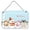 White, variant on Carolines Treasures BB2346DS812 Merry Christmas Carolers Mastiff Brindle Wall or Door Hanging Prints 8x12 multicolor