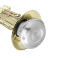 thumbnail image 3 of Aluminum Alloy Trumpet Practice Mute Lightweight  for Trumpet Brass Instruments Make Trumpet Tone Down, 3 of 8