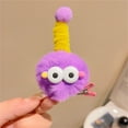 thumbnail image 2 of WNFJR Cute Plush Hairpin Clips Set - Fashionable & Adorable Hair Accessories for Women, Girls, & Teens - Perfect for Daily Wear, Weddings, and Parties, 2 of 2