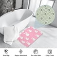 thumbnail image 3 of Easter Non-Slip Polyester Indoor Floor Carpet Rug - Machine Washable Door Rugs, 3 of 6