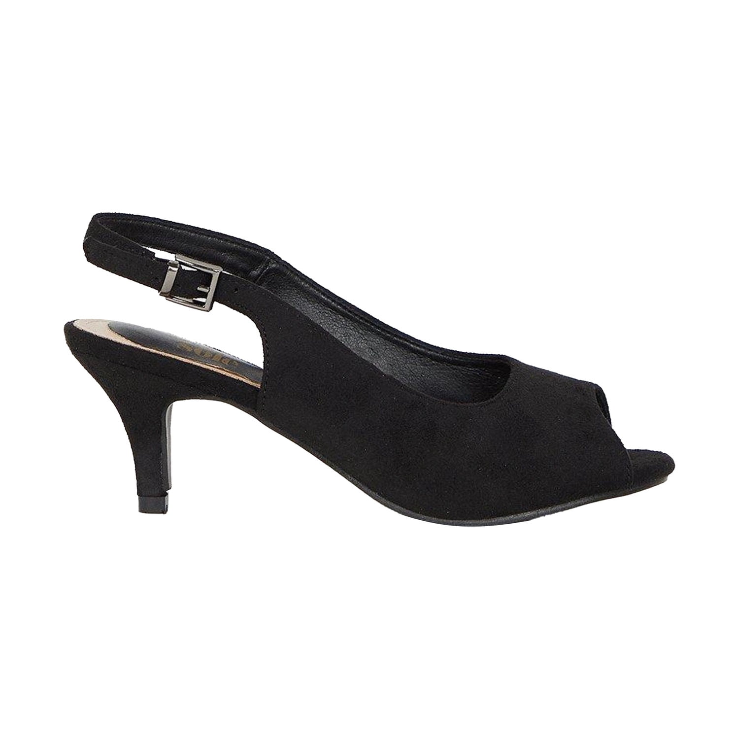Good For The Sole Chaussures à Bout Ouvert Grand pour Femmes Evelyn