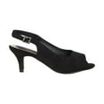 thumbnail image 2 of Good For The Sole Womens Evelyn Peep Toe Wide Court Shoes, 2 of 3