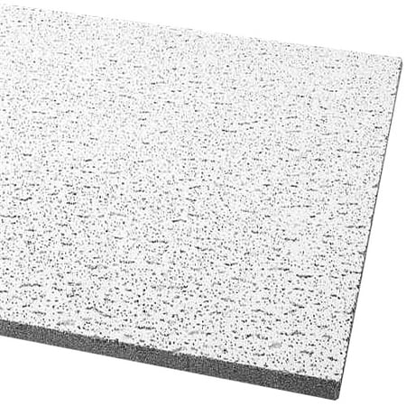 Armstrong Acoustical Ceiling Panel 755B Fissured Square Lay In, 24X48X5/8 In., 12 Per (Best Acoustic Ceiling Tiles)