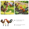 thumbnail image 4 of SWETRACE 1 Set Acrylic Assorted Color Rooster And Hen For Garden Stake And Courtyard Decor By Enthusiasts, 4 of 6