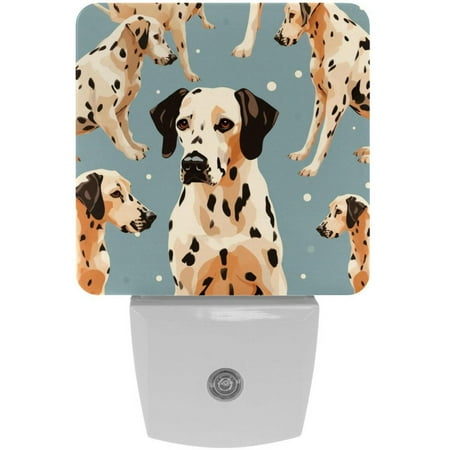 

Dalmatians LED Square Night Lights - Elegant and Energy Efficient Lighting Solutions for Every Room - for Bedrooms Bathrooms and Hallways