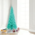 thumbnail image 3 of Vickerman 6.5' Aqua Fir Slim Artificial Christmas Tree, Aqua Dura-lit LED Lights, 3 of 3