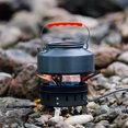 thumbnail image 4 of Adaptador de casete de estufa de gas 11000W Camping 5 cabezales para picnic al aire libre (+) Negro JShteea Para Estrenar, 4 of 7
