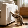 thumbnail image 5 of Trimmable Adhesive Cat Scratch Mat, Protective Claw Pad for Furniture, Walls, Tree Stands, Stairs & Scratching Posts, Topliu, 5 of 6