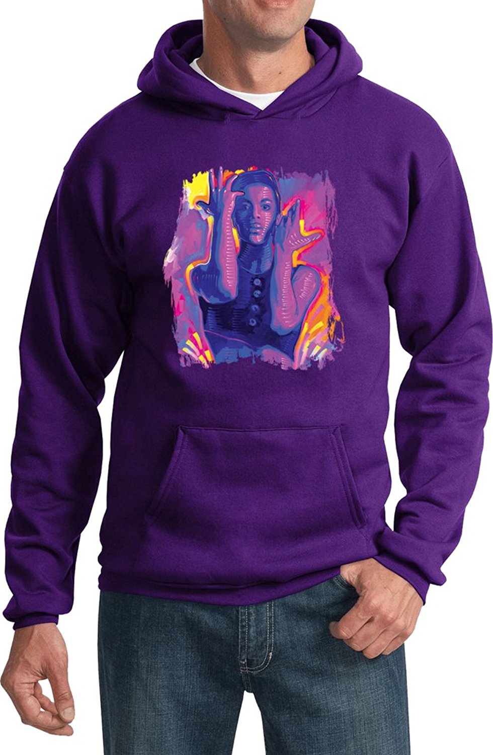 mens lavender hoodie