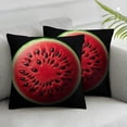 thumbnail image 2 of Outdoor Throw Pillow Cover Fruit Waterproof Cushion Pack Red Green Pillow Cases Home Decoration for Patio Garden Couch Sofa, 2 of 6