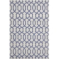 thumbnail image 2 of SAFAVIEH Dhurries Selena Geometric Wool Area Rug, Ivory/Purple, 9' x 12', 2 of 6