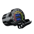 thumbnail image 2 of Kuymtek Toma Corriente Del Cargador USB Dual 4.8A La Motocicleta Del Coche Con El Interruptor + Terminales, 2 of 9