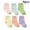 Type F, variant on LYMAYTER Non Slip Infant Baby Socks Toddler Kids Grip Socks for Boy Girls Anti Skid Ankle Socks for 0-7 Year Children Cotton Solid Color No Show Socks with Grippers 6 Pairs