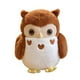 thumbnail image 3 of Muñeco de búho de peluche, almohada de peluche, juguete de animal de peluche lindo para decoración de fiesta para niños Marrón 40cm, 3 of 9