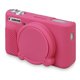 thumbnail image 1 of Funda de silicona para cámara Canon PowerShot SX740 BOVKE, color rosa, 1 of 7