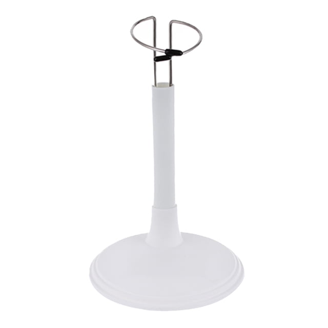 Soporte de exhibición de muñecas de moda Sunnimix Desmontable tipo muñeca oso 25cm blanco