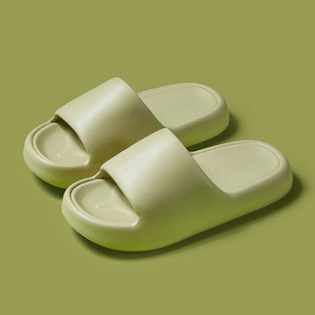 

Korean Style Anti-Slip Soft Bottom Eva Slippers Women‘s Summer Bathroom Bathing Couple‘s Thick Bottom Home Sandals and Slippers