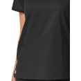 thumbnail image 2 of Maevn EON Haut de Blouse Médicale en Maille Col en V pour Femmes COOLMAX, Uni, 2 of 2