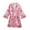 Pink, variant on Lindreshi Robes for Women Plus Size 4X Satin Silk Pajamas Women Nightdress Lingerie Robes Underwear Sleepwear Sexy