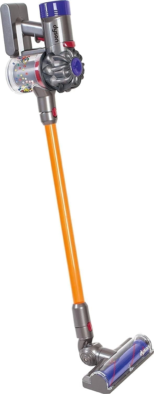 Casdon Dyson Cordless Vacuum - Interactive Toy Dyson Vacuum for Children Aged 3+ Realistic Role-Play Fun