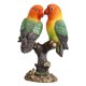 thumbnail image 3 of Estatuilla de loro, adorno de tortolitos, artesanías de recuerdo coleccionables, decoración de escritorio, decoración del hogar para estantería,, 3 of 9