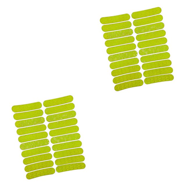 Advancent Pegatinas reflectantes para patinete, Reflector impermeable para patinete, almohadilla antideslizante, reemplazo de etiqueta para Type2 NO2