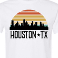 thumbnail image 4 of Inktastic Houston Texas Skyline Retro T-Shirt, 4 of 5