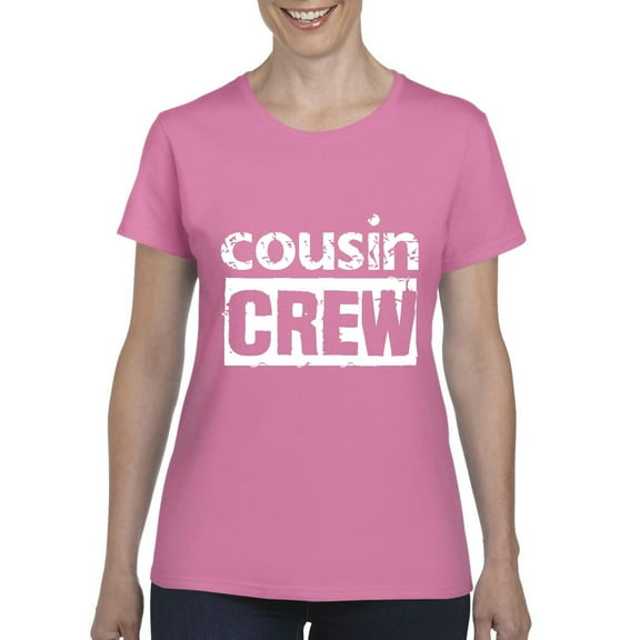 NIB - Women's T-Shirt Short Sleeve, up to Women Size 3XL - Cousin Crew