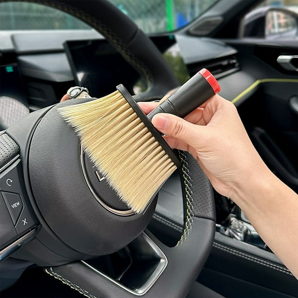 Accesorios para autos, accesorios para automóviles, decoraciones para autos, herramienta de limpieza interior de autos, cepillo de limpieza de ventilación, cepillo de cerdas finas, cepillo para fregar