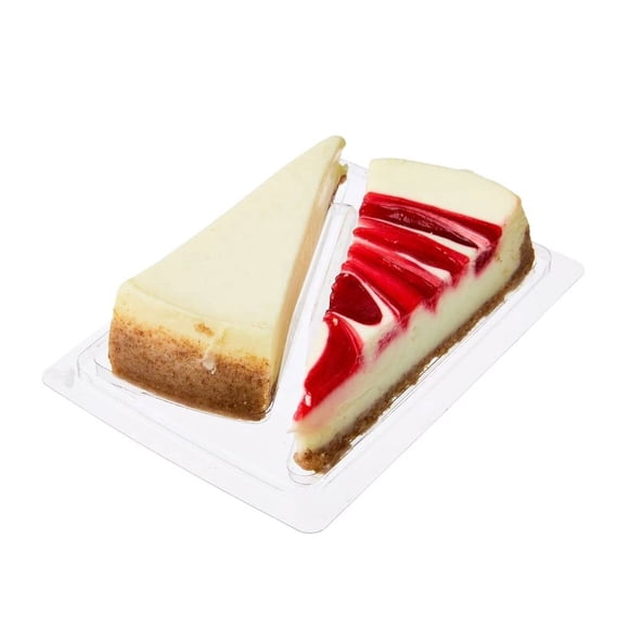 Tarta de Queso Freshness Guaranteed Estilo New York de Fresa 2 Rebanadas