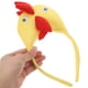 thumbnail image 4 of ColoMX Conjunto de diadema de gallo para niños y falda tutú amarilla para disfraz de animal de pollo para decoraciones de fiesta de cumpleaños Disfraces de Halloween y actividades divertidas de juego, 4 of 7