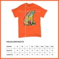 thumbnail image 5 of Tee Hunt You Only Live Once T-Shirt Cute Neon Dolphin Dean Russo Art Men's Tee, Orange, X-Large, 5 of 5